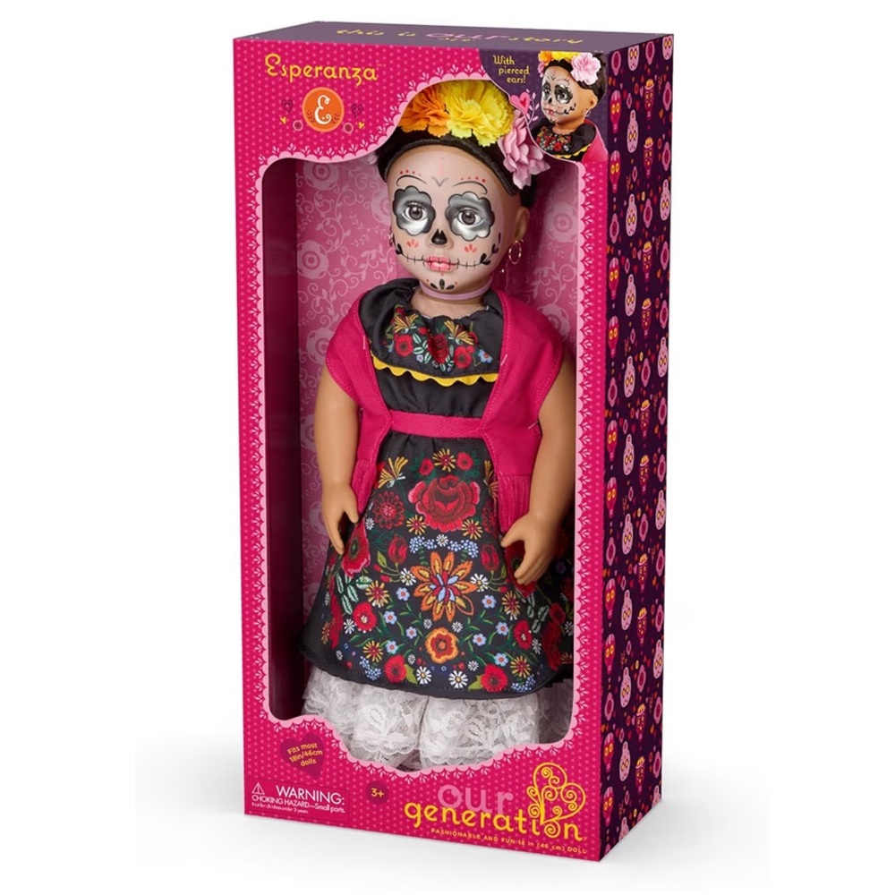 NEW Our Generation Doll Esperanza Dia De Los Muertos (Special Edition)